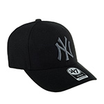 Бейсболка 47 BRAND арт. B-MVP17WBV-BKAH New York Yankees MLB (черный)