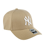 Бейсболка 47 BRAND арт. B-MVP17WBV-KH New York Yankees MLB (бежевый)