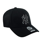 Бейсболка 47 BRAND арт. B-MVPSP17WBP-BKC New York Yankees MLB (черный)
