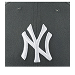 Бейсболка 47 BRAND арт. B-MVPSP17WBP-DY New York Yankees MLB (серый)