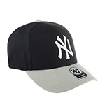 Бейсболка 47 BRAND арт. B-MVPTT17WBV-NSG New York Yankees MLB (темно-синий / серый)