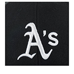 Бейсболка 47 BRAND арт. B-MVP18WBV-BKA Oakland Athletics MLB (черный)