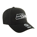 Бейсболка 47 BRAND арт. F-MVP28WBV-BK Seattle Seahawks NFL (черный)