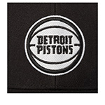 Бейсболка 47 BRAND арт. K-MVP07WBV-BKW Detroit Pistons NBA (черный / белый)