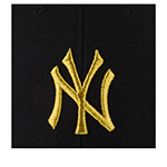 Бейсболка 47 BRAND арт. B-MTLCS17WBP-BK New York Yankees MLB (черный)