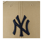 Бейсболка 47 BRAND арт. B-MVP17WBV-KHA New York Yankees MLB (бежевый)