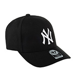 Бейсболка 47 BRAND арт. B-MVPSP17WBP-BK New York Yankees MLB (черный)