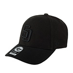 Бейсболка 47 BRAND арт. B-MVP21WBV-BKB San Diego Padres MLB (черный)