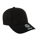 Бейсболка 47 BRAND арт. B-MVP21WBV-BKB San Diego Padres MLB (черный)
