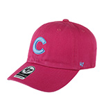 Бейсболка 47 BRAND арт. B-BLPRK05GWS-OH Chicago Cubs MLB (ярко-розовый)