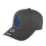 Бейсболка 47 BRAND арт. B-MVP12WBV-CCR Los Angeles Dodgers MLB (серый)