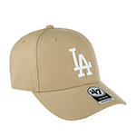 Бейсболка 47 BRAND арт. B-MVP12WBV-KHC Los Angeles Dodgers MLB (бежевый)