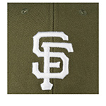 Бейсболка 47 BRAND арт. B-MVP22WBV-SW San Francisco Giants MLB (оливковый)