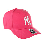 Бейсболка 47 BRAND арт. B-MVPSP17WBP-MA New York Yankees MLB (ярко-розовый)
