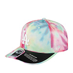 Бейсболка 47 BRAND арт. B-TDMVP12PTP-WH Los Angeles Dodgers MLB (салатовый / розовый)