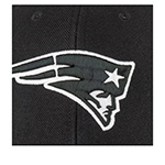 Бейсболка 47 BRAND арт. F-MVP19WBV-BKW New England Patriots NFL (черный)