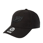 Бейсболка 47 BRAND арт. F-MVP24WBV-BKB Philadelphia Eagles NFL (черный / черный)