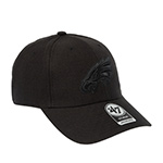 Бейсболка 47 BRAND арт. F-MVP24WBV-BKB Philadelphia Eagles NFL (черный / черный)