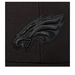 Бейсболка 47 BRAND арт. F-MVP24WBV-BKB Philadelphia Eagles NFL (черный / черный)