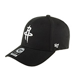 Бейсболка 47 BRAND арт. K-MVP09WBV-BKW Houston Rockets NBA (черный / белый)