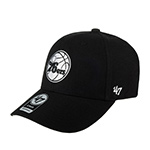 Бейсболка 47 BRAND арт. K-MVP16WBV-BK Philadelphia 76Ers NBA (черный)