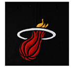 Бейсболка 47 BRAND арт. K-MVP27WBV-BK Miami Heat NBA (черный)