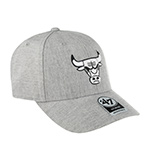 Бейсболка 47 BRAND арт. K-STMCD03WHV-CC Chicago Bulls NBA (светло-серый)