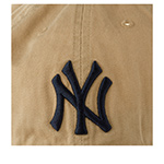 Бейсболка 47 BRAND арт. B-NLRGW17GWS-QLN New York Yankees MLB (бежевый)
