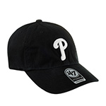 Бейсболка 47 BRAND арт. B-RGW19GWS-BKW Philadelphia Phillies MLB (черный)