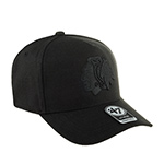 Бейсболка 47 BRAND арт. H-MPDTP04WBP-BKA Chicago Blackhawks NHL (черный)
