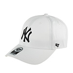 Бейсболка 47 BRAND арт. B-RAC17CTP-WH New York Yankees MLB (белый)