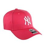 Бейсболка 47 BRAND арт. B-RAC17CTP-MA New York Yankees MLB (розовый)