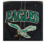 Бейсболка 47 BRAND арт. F-TSCLA24LAP-VB Philadelphia Eagles NFL (черный)