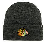 Шапка 47 BRAND арт. H-TBNCL04XXE-CC Chicago Blackhawks NHL (серый / оливковый)