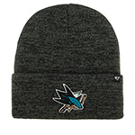 Шапка 47 BRAND арт. H-TBNCL22XXE-CC San Jose Sharks NHL (темно-серый)