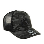 Бейсболка 47 BRAND арт. B-CONVY06CTP-TCM Chicago White Sox MLB (черный камуфляж)