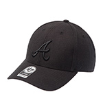 Бейсболка 47 BRAND арт. B-MVP01WBV-BKB Atlanta Braves MLB (черный)