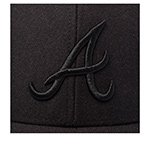 Бейсболка 47 BRAND арт. B-MVP01WBV-BKB Atlanta Braves MLB (черный)