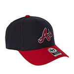 Бейсболка 47 BRAND арт. B-MVPTT01WBV-NY Atlanta Braves MLB (темно-синий / красный)