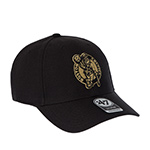 Бейсболка 47 BRAND арт. K-MTMVP02WBV-BK Boston Celtics NBA (черный / золотой)