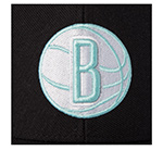 Бейсболка 47 BRAND арт. K-MVP15WBV-BKBL Brooklyn Nets NBA (черный)