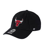 Бейсболка 47 BRAND арт. K-RGW03GWS-BK Chicago Bulls NBA (черный)