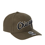 Бейсболка 47 BRAND арт. B-CHLDP06WBP-SW Chicago White Sox MLB (оливковый)
