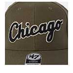 Бейсболка 47 BRAND арт. B-CHLDP06WBP-SW Chicago White Sox MLB (оливковый)