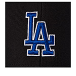 Бейсболка 47 BRAND арт. BCWS-SUMVP12WBP-BK Los Angeles Dodgers MLB (черный)