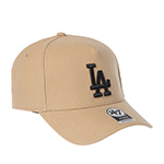 Бейсболка 47 BRAND арт. B-REPDT12WBP-KH Los Angeles Dodgers MLB (бежевый)