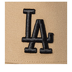Бейсболка 47 BRAND арт. B-REPDT12WBP-KH Los Angeles Dodgers MLB (бежевый)