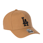 Бейсболка 47 BRAND арт. B-REPDT12WBP-QL Los Angeles Dodgers MLB (бежевый)