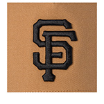 Бейсболка 47 BRAND арт. B-REPDT22WBP-CML San Francisco Giants MLB (бежевый)
