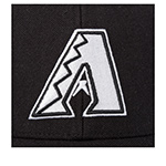 Бейсболка 47 BRAND арт. BCPTN-MVP29WBV-BKW Arizona Diamondbacks MLB (черный)